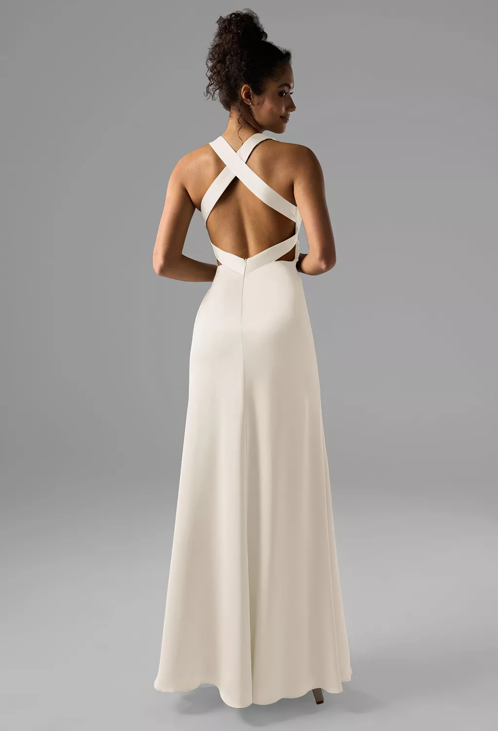 AW Erika Ivory  Cocktail Wedding Guest Dresses